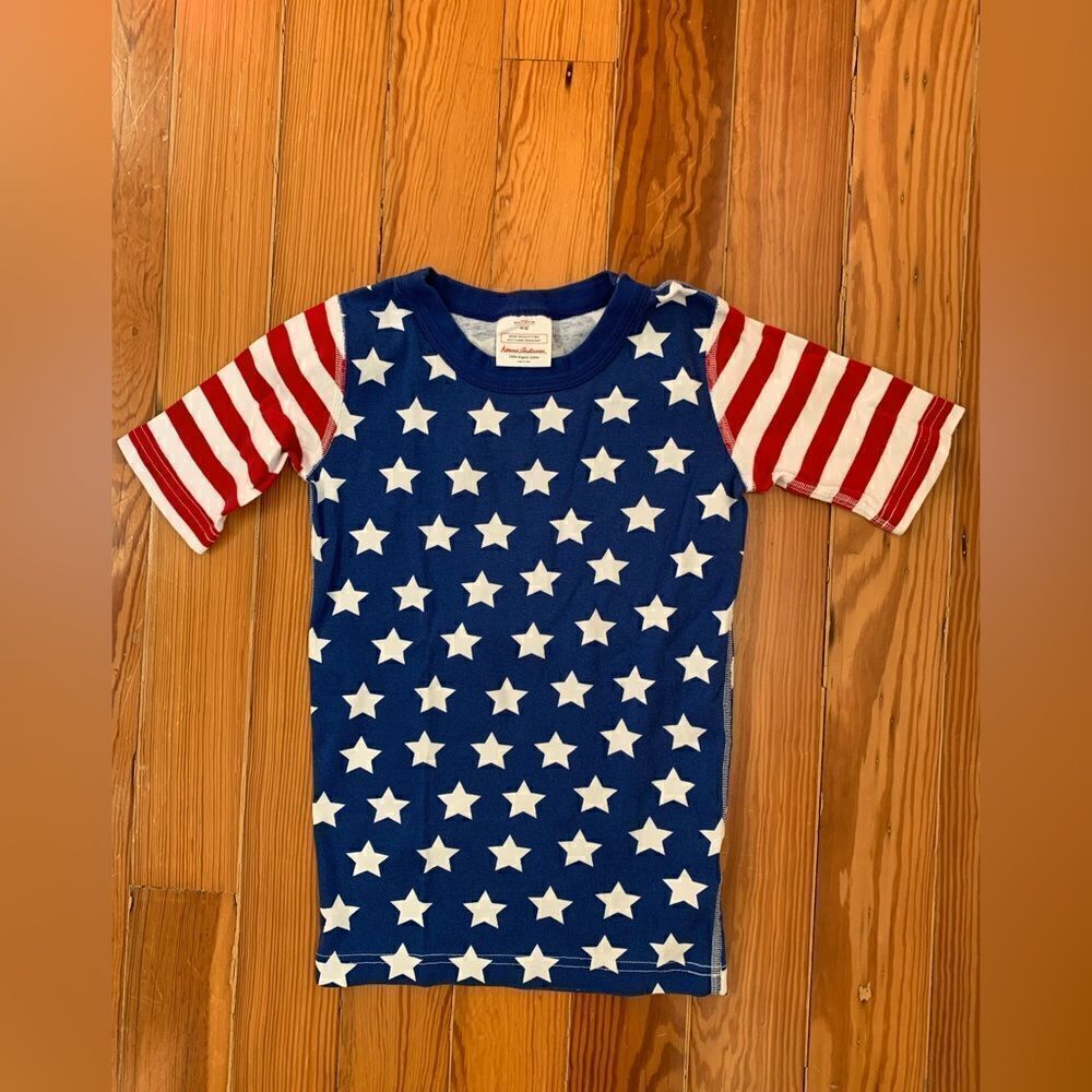 Hanna Andersson Stars and Stripes PJ Top